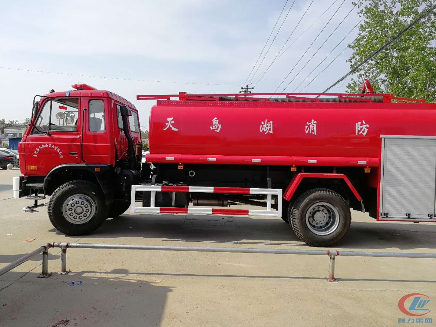 东风145消防洒水车